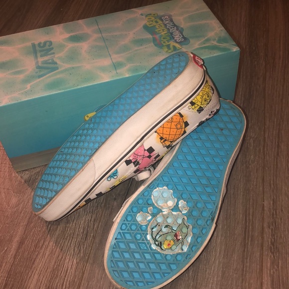 SpongeBob x Vans shoes 2021! WITH BOX - Picture 4 of 5